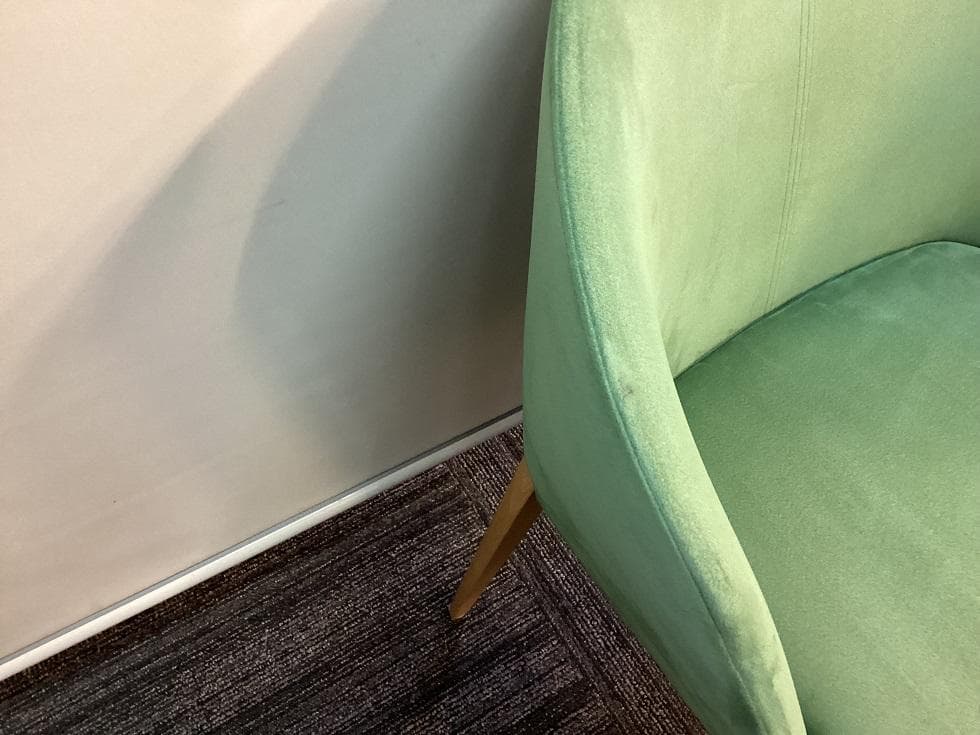 在庫２脚　arflex　アルフレックス　FLUTE　フルーテ　グリーン系　A