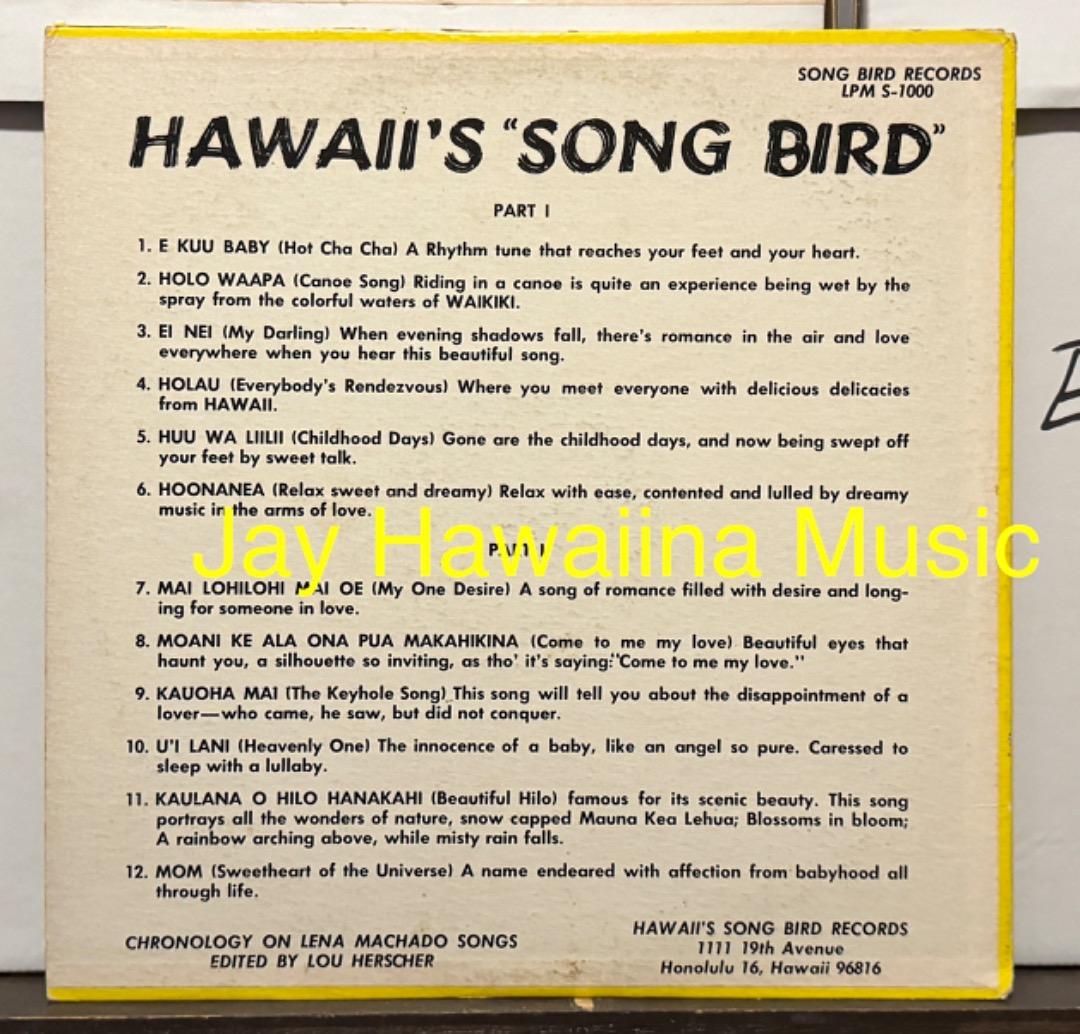 その他 Hapa Haole Hawaii LP Lena Machado
