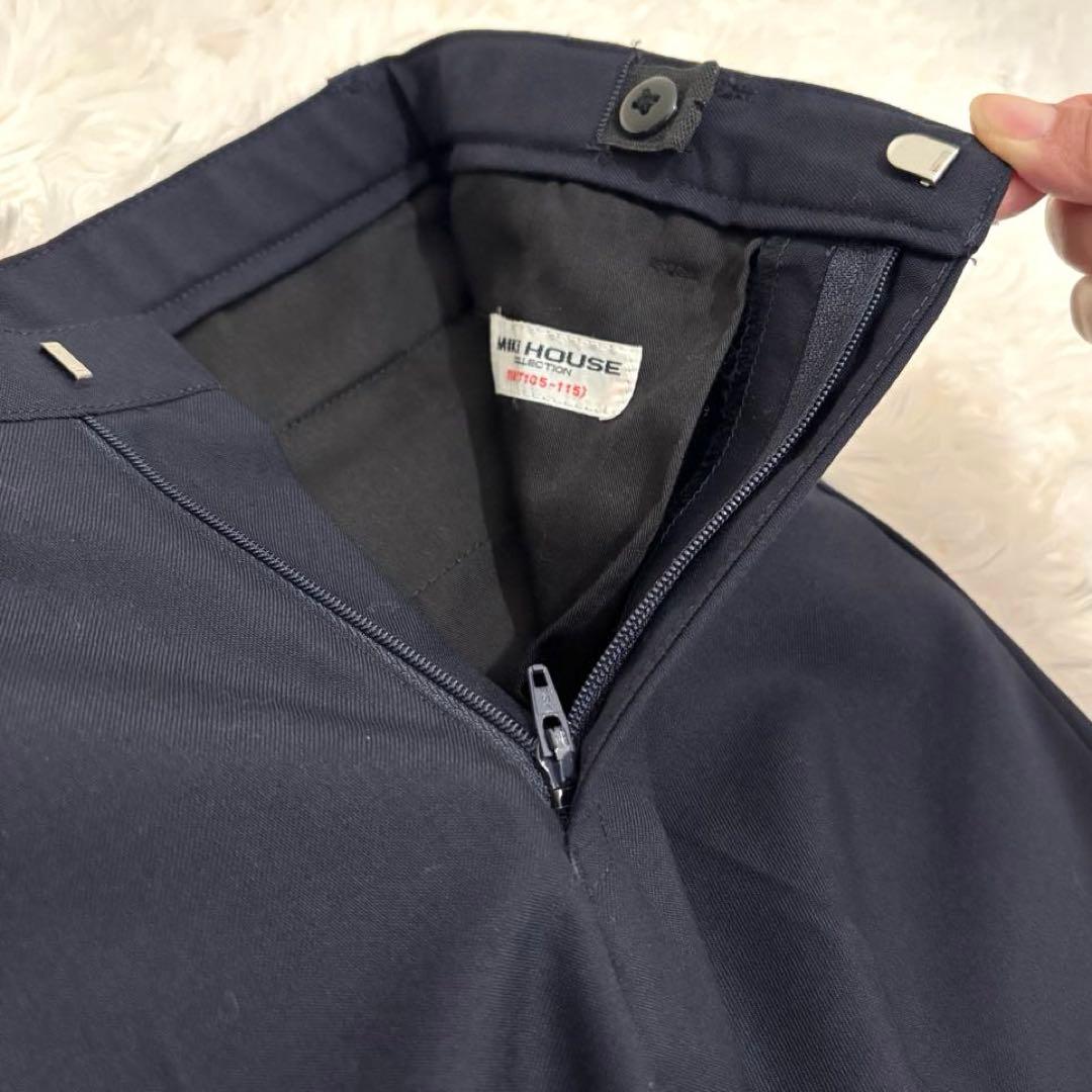 美品✨ミキハウス 110 スーツ 入学式 卒園式 フォーマル 七五三 男の子