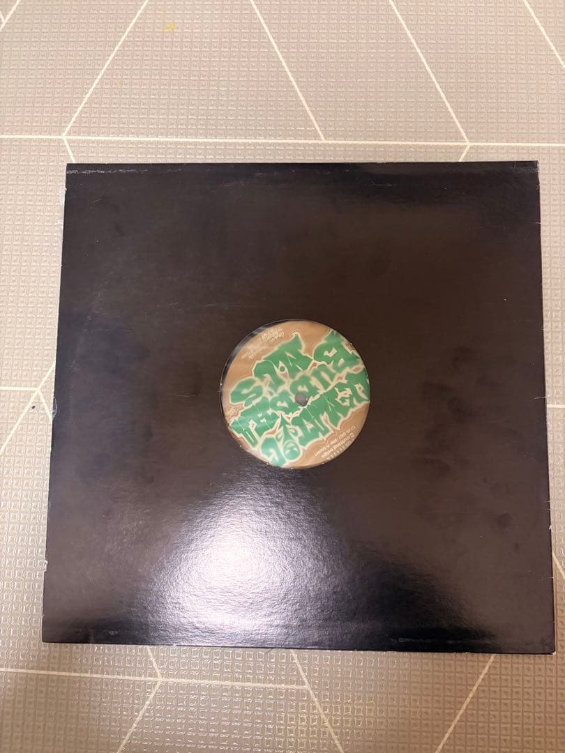 ブッダブランド　人間発電所　緑ラベル　レコード