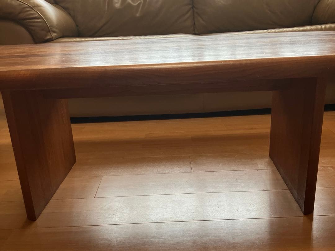 IDC 大塚家具　チーク材　総無垢材　テーブル　20万