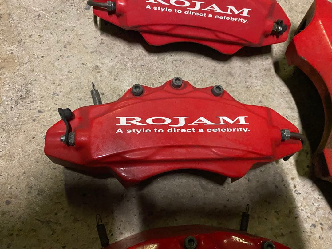 rav4 ROJAM 赤 ブレーキキャリパー