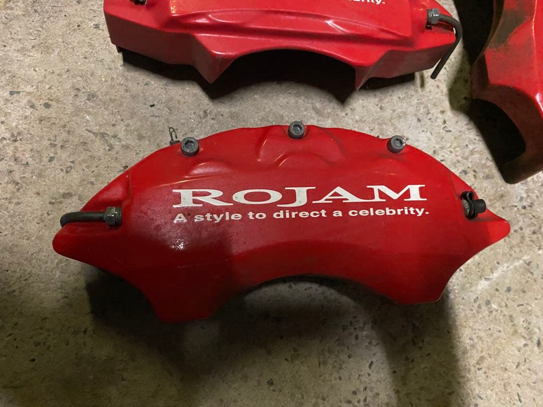 rav4 ROJAM 赤 ブレーキキャリパー