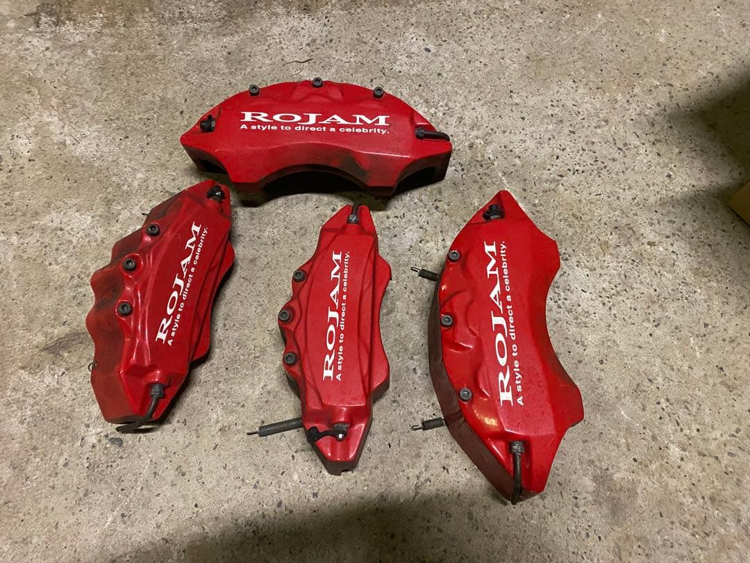 rav4 ROJAM 赤 ブレーキキャリパー