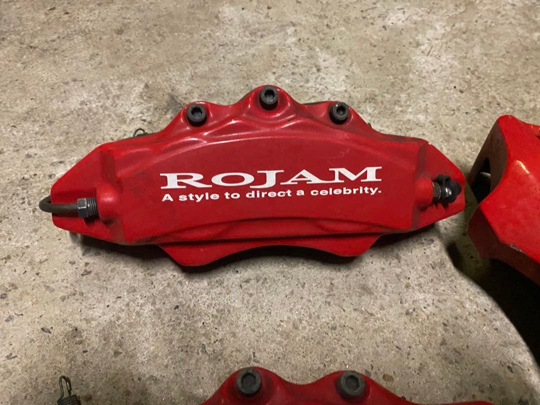 rav4 ROJAM 赤 ブレーキキャリパー