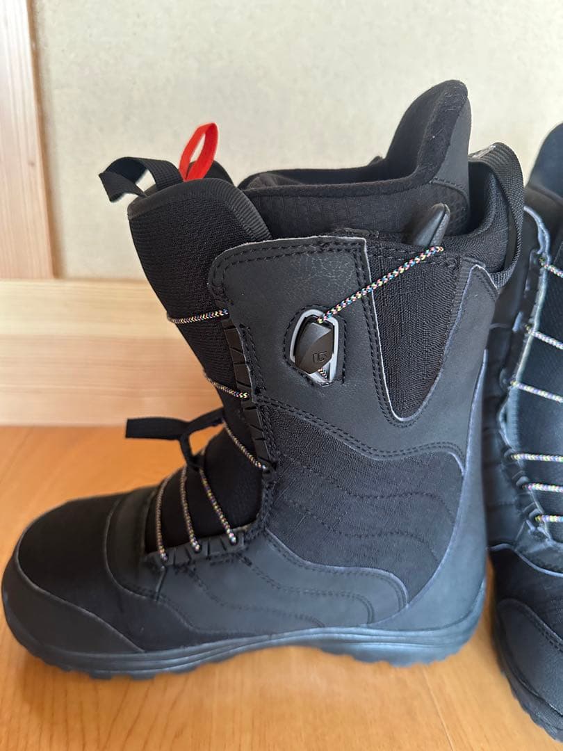 （美品）BURTON ⭐︎ブラック スノーボードブーツ　25cm バートン