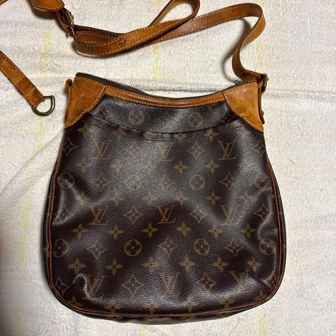 中古品】ルイヴィトン モノグラム ショルダーバッグ 紐切れあり