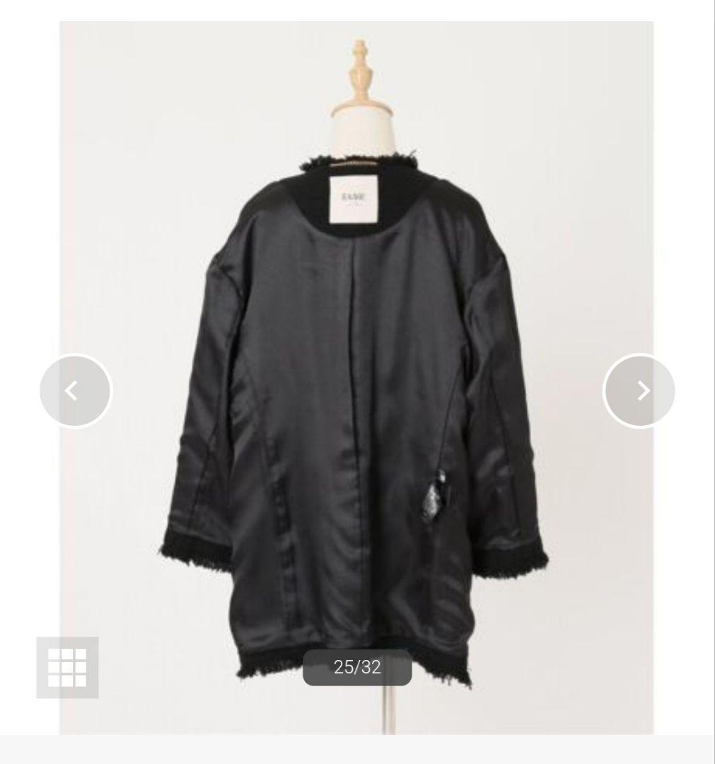 ジャーナルスタンダードレサージュ　GIOLICAツイードBIGジャケット