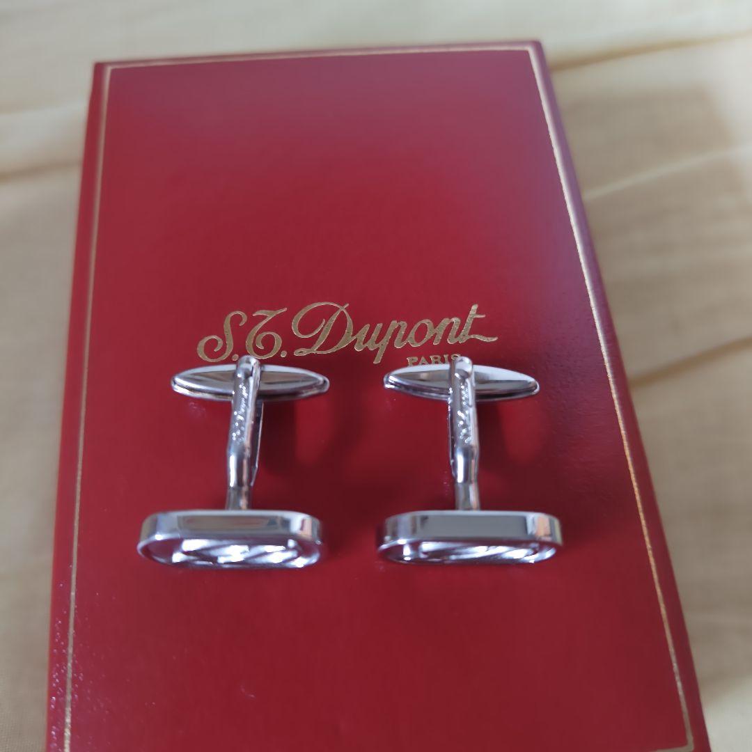 【極美品】デュポン　Ｄロゴ　カフス　ゴールド　シルバー　セット　カフリンクス