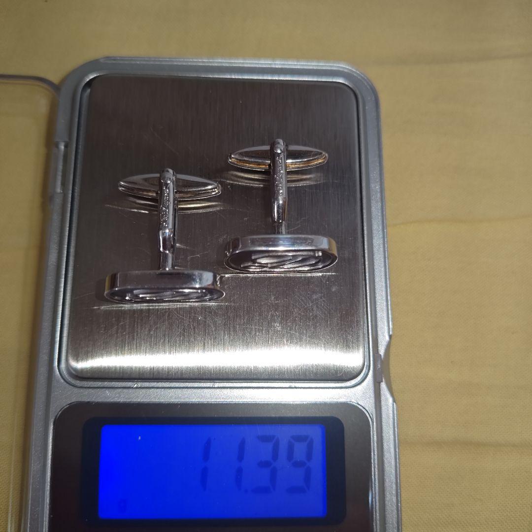 【極美品】デュポン　Ｄロゴ　カフス　ゴールド　シルバー　セット　カフリンクス