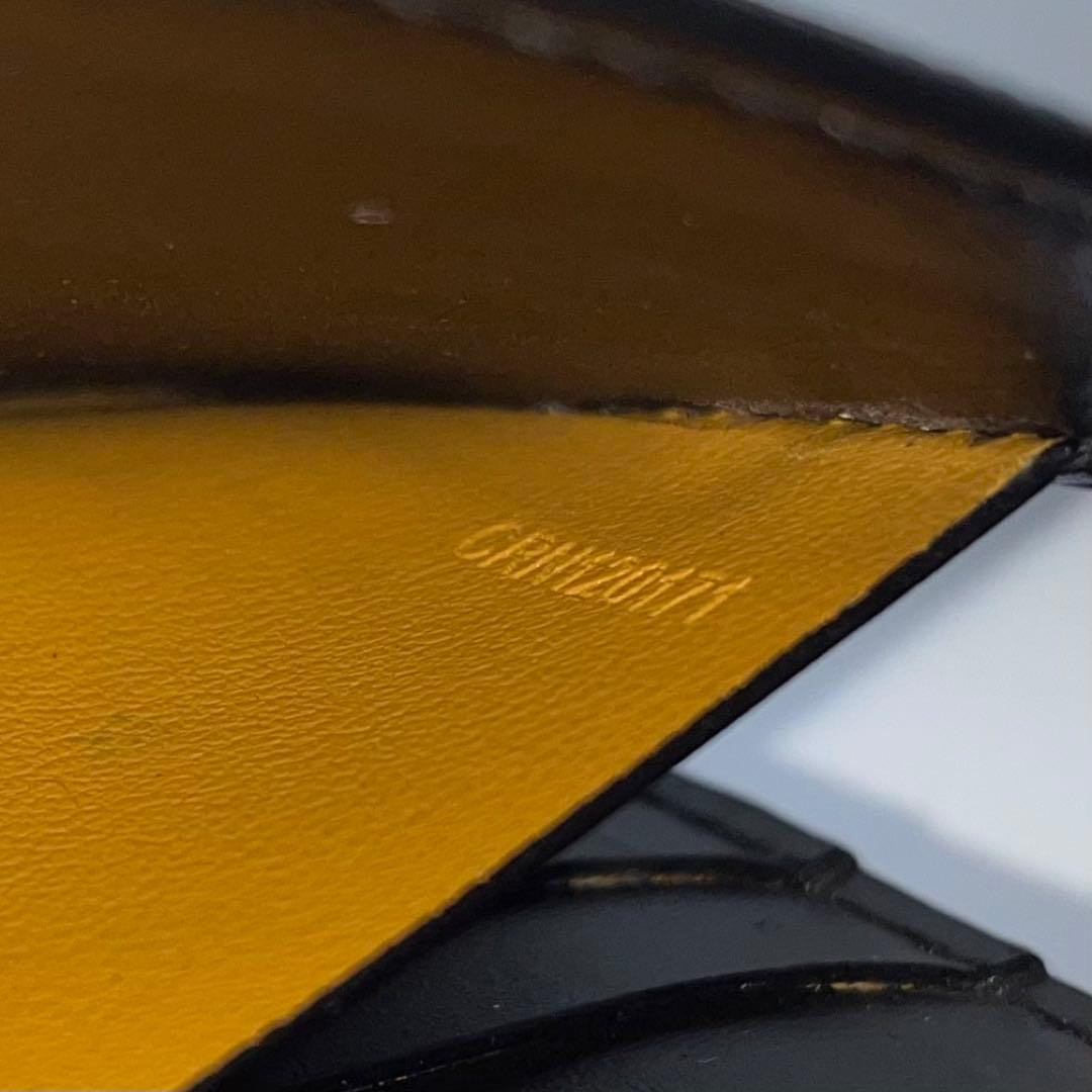 ゴヤール　サン トマ　マネークリップ　ゴヤールキャンバス　レザー　黒　ブラック