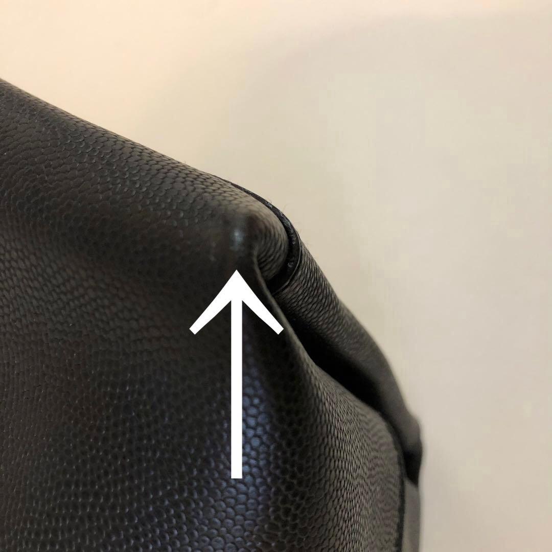 A4可　ガンチーニ　フェラガモ ロゴ レザー トートバッグ　オールレザー