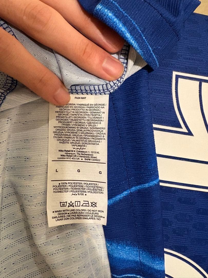 チェルシー 24-25 エンクンク オーセンティック ユニフォーム 正規品