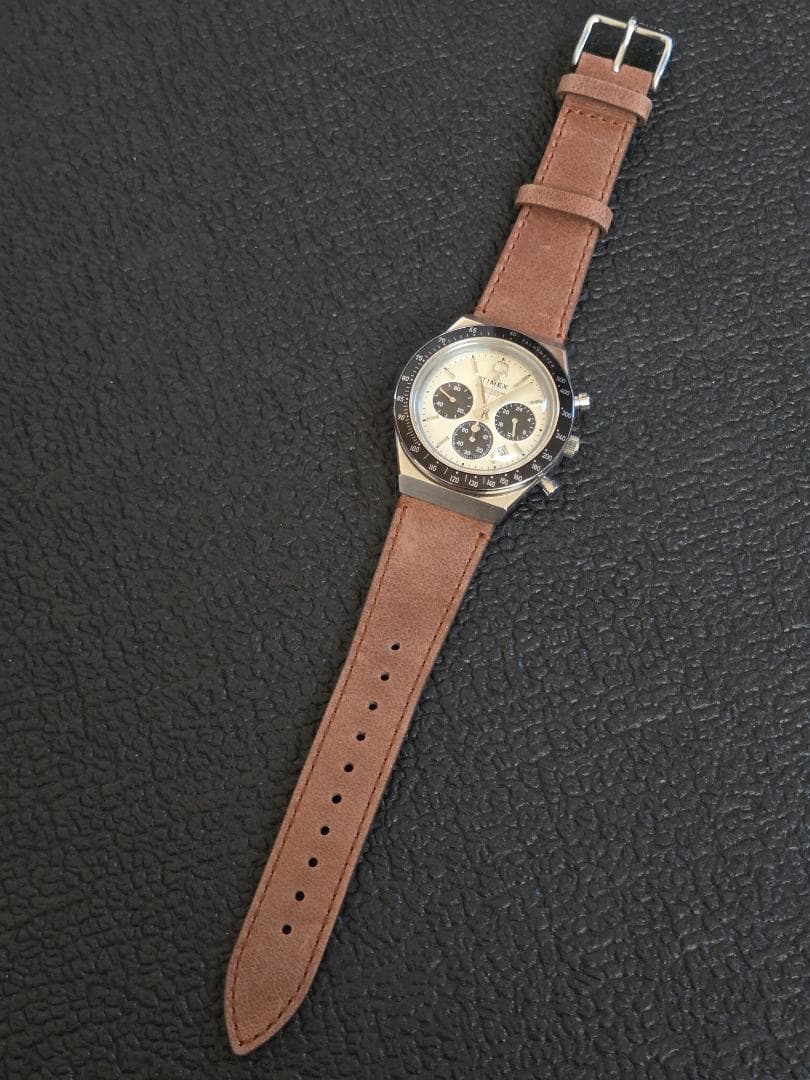 TIMEX Q クロノグラフ ベルト未使用 Q TIMEX クォーツ