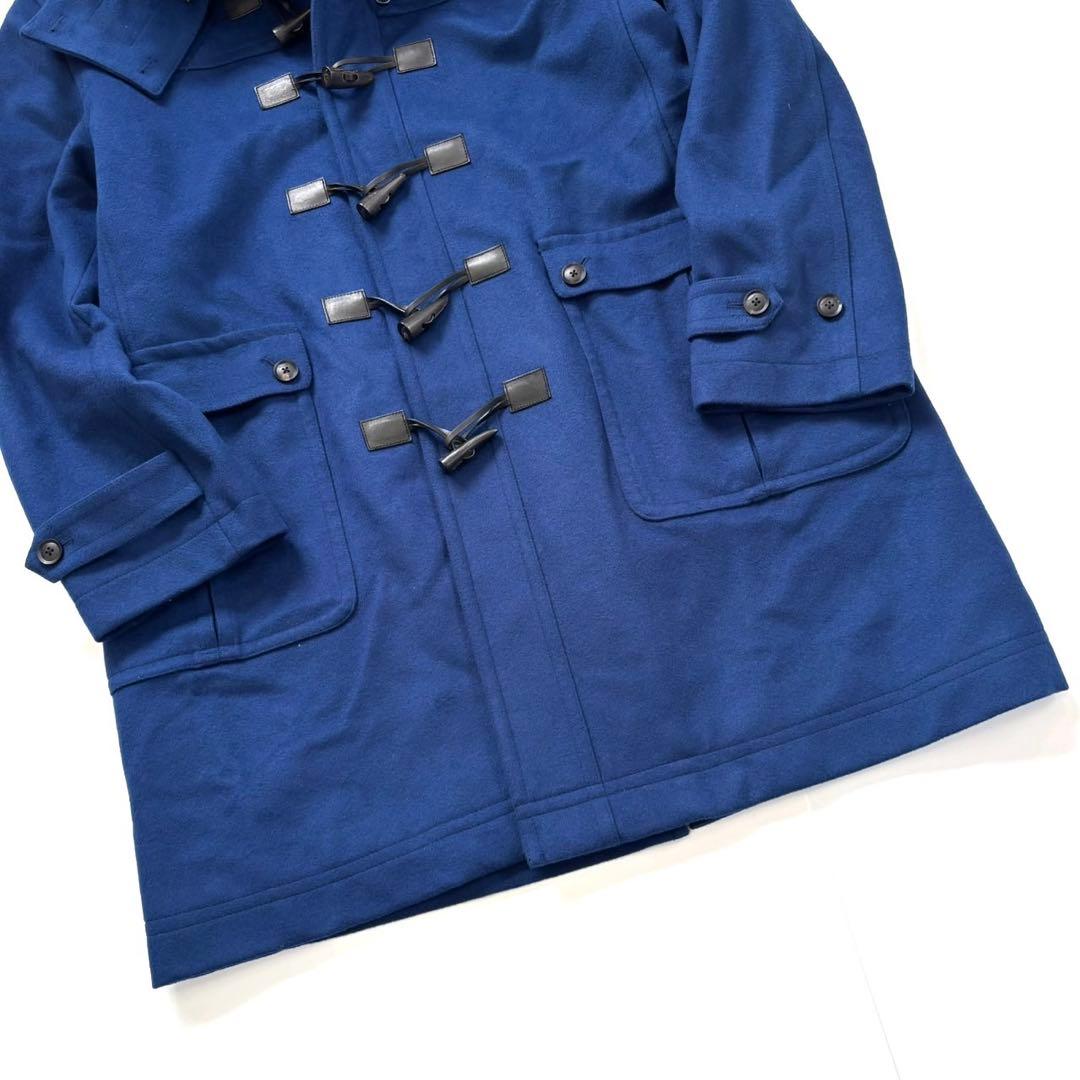 【特大4L】PaulSmith ポールスミス ダッフルコート ブルー 青