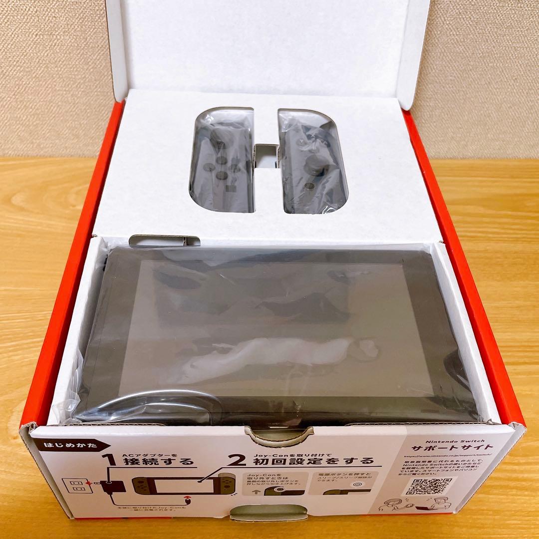 【未使用に近い】 2024年11月購入 バッテリー強化 Switch 本体