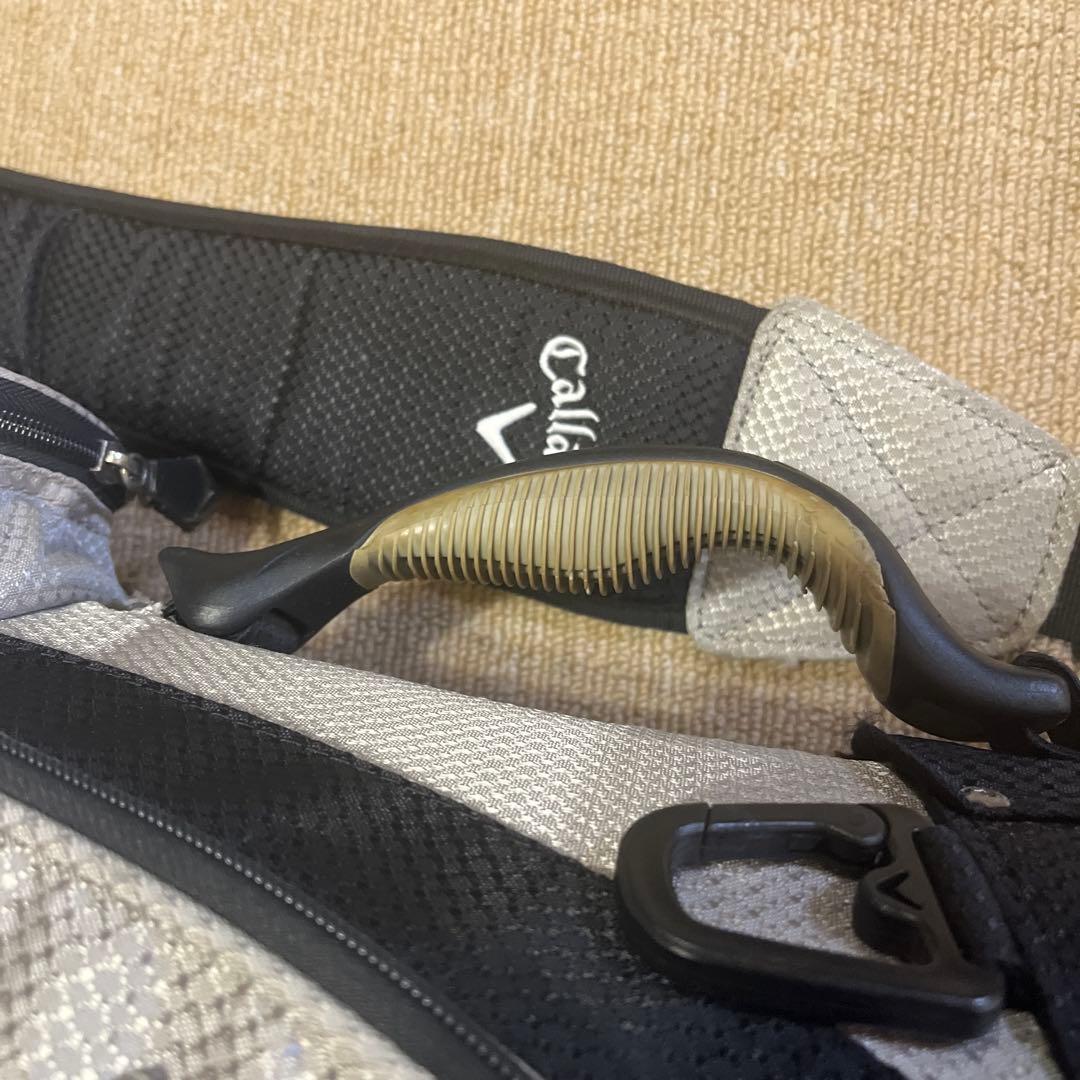 Callaway キャロウェイ キャディバッグ ゴルフバックブラック/シルバー