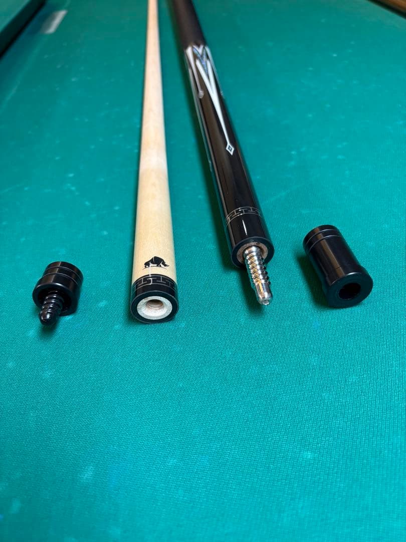 ビリヤードプリントキュー　ラジアルジョイント