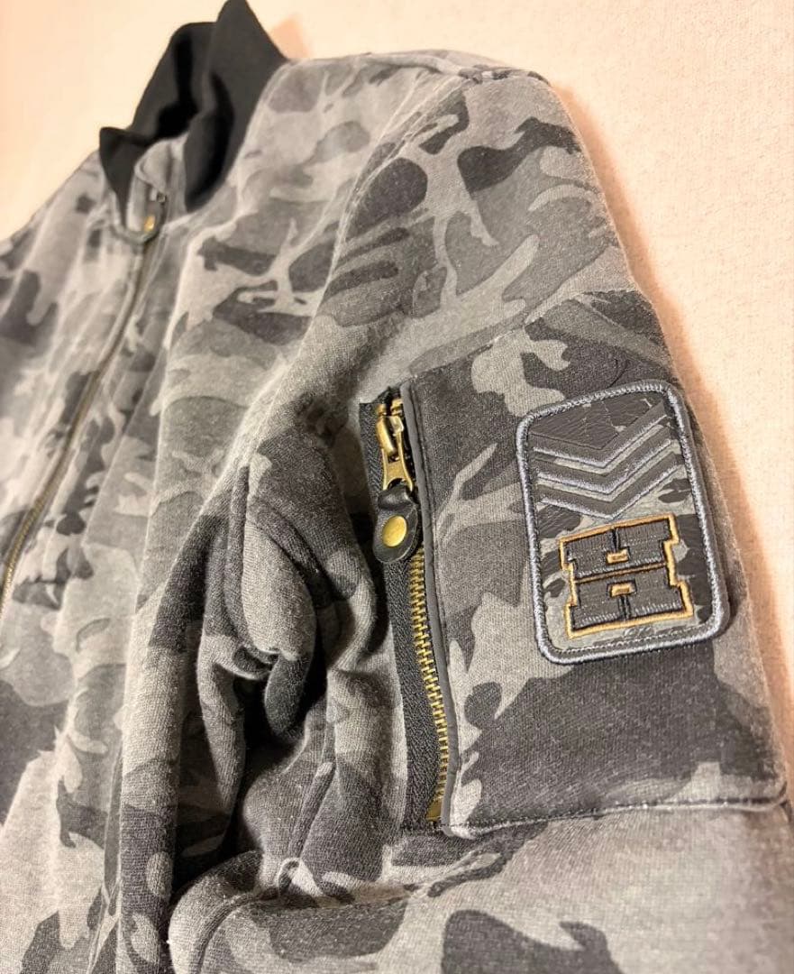 ちょめ様 HONDA MA-1 camouflage Flight Jacket