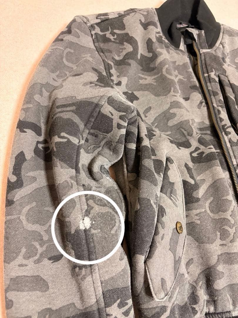 ちょめ様 HONDA MA-1 camouflage Flight Jacket