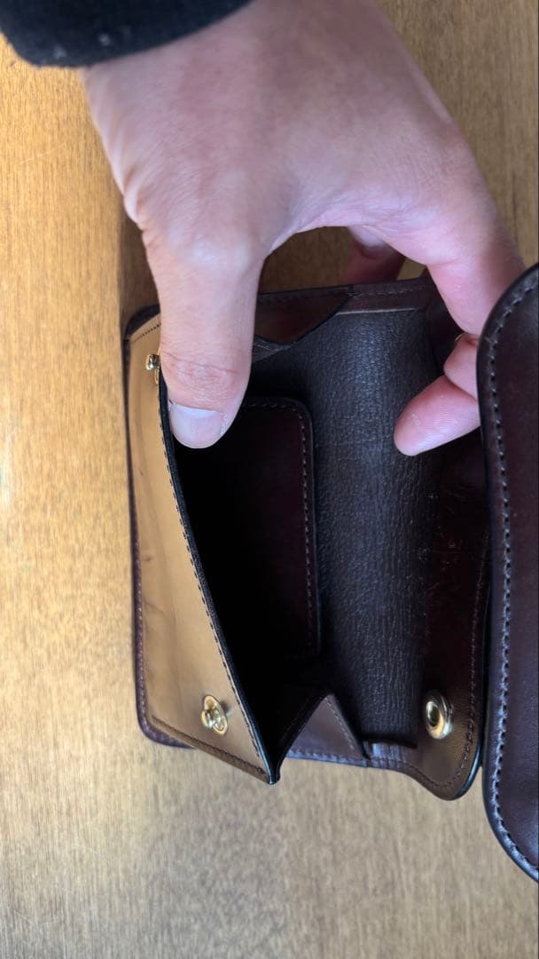 WILDSWANS ブラウン 二つ折り財布