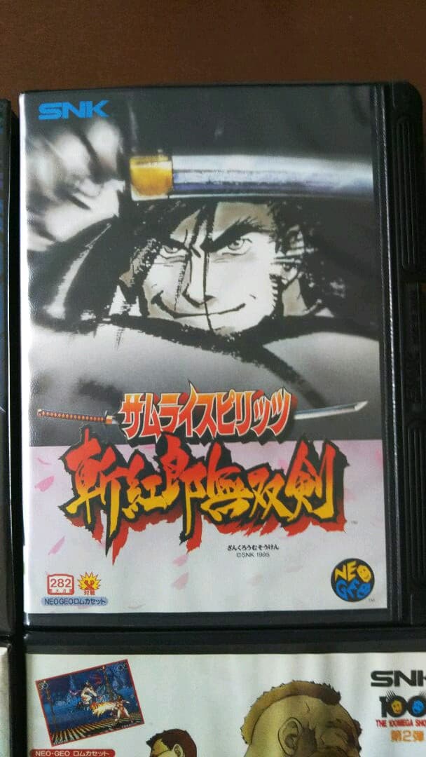 ネオジオ本体 2Pコントローラ ソフト6本