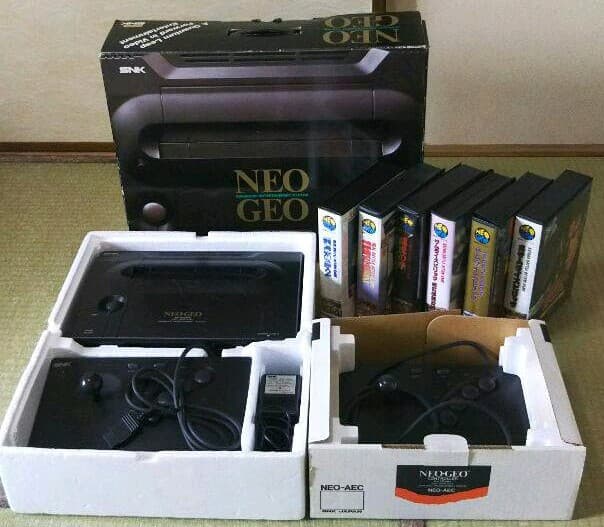 ネオジオ本体 2Pコントローラ ソフト6本