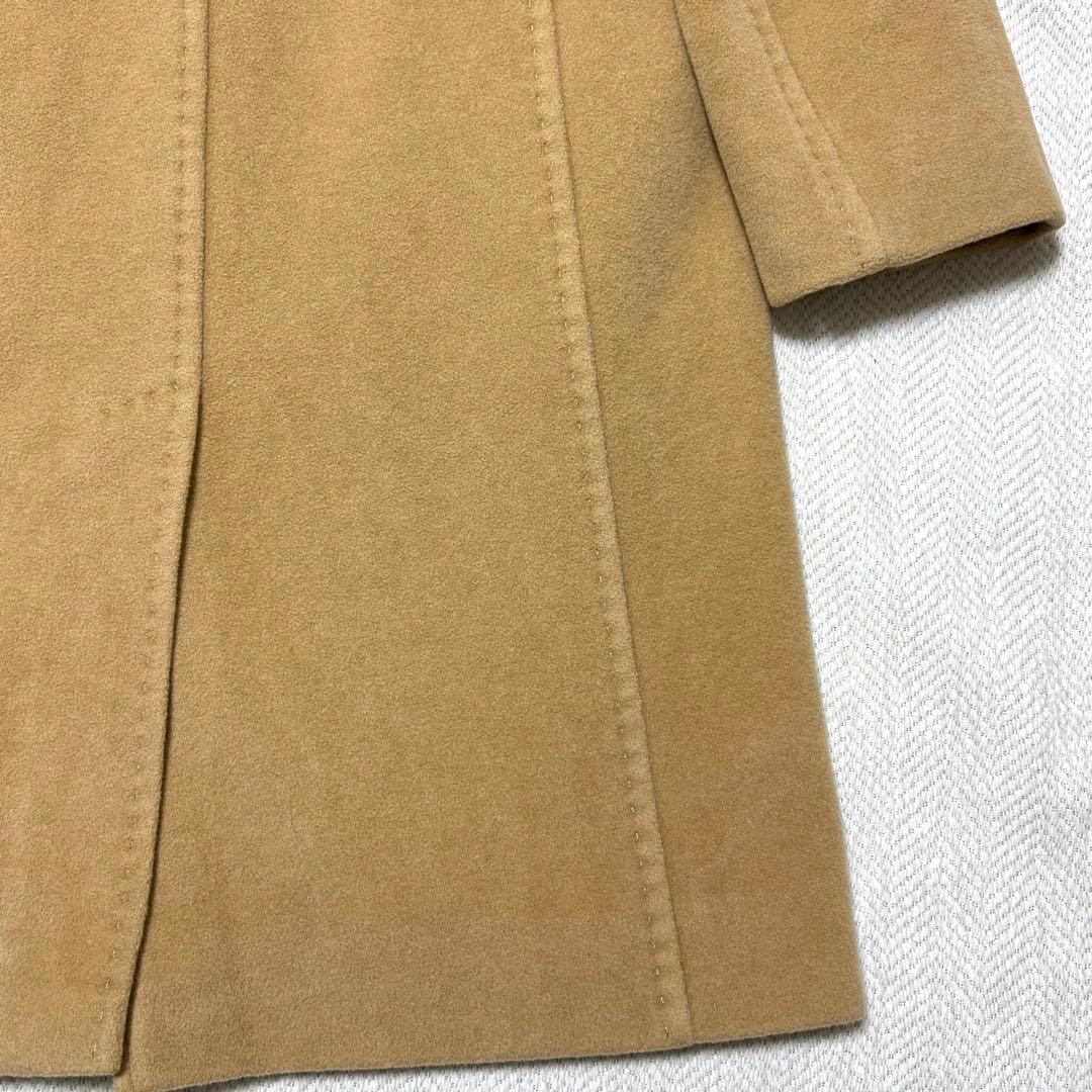 SPORTMAX MAX MARA ウール カシミヤ チェスターコート キャメル