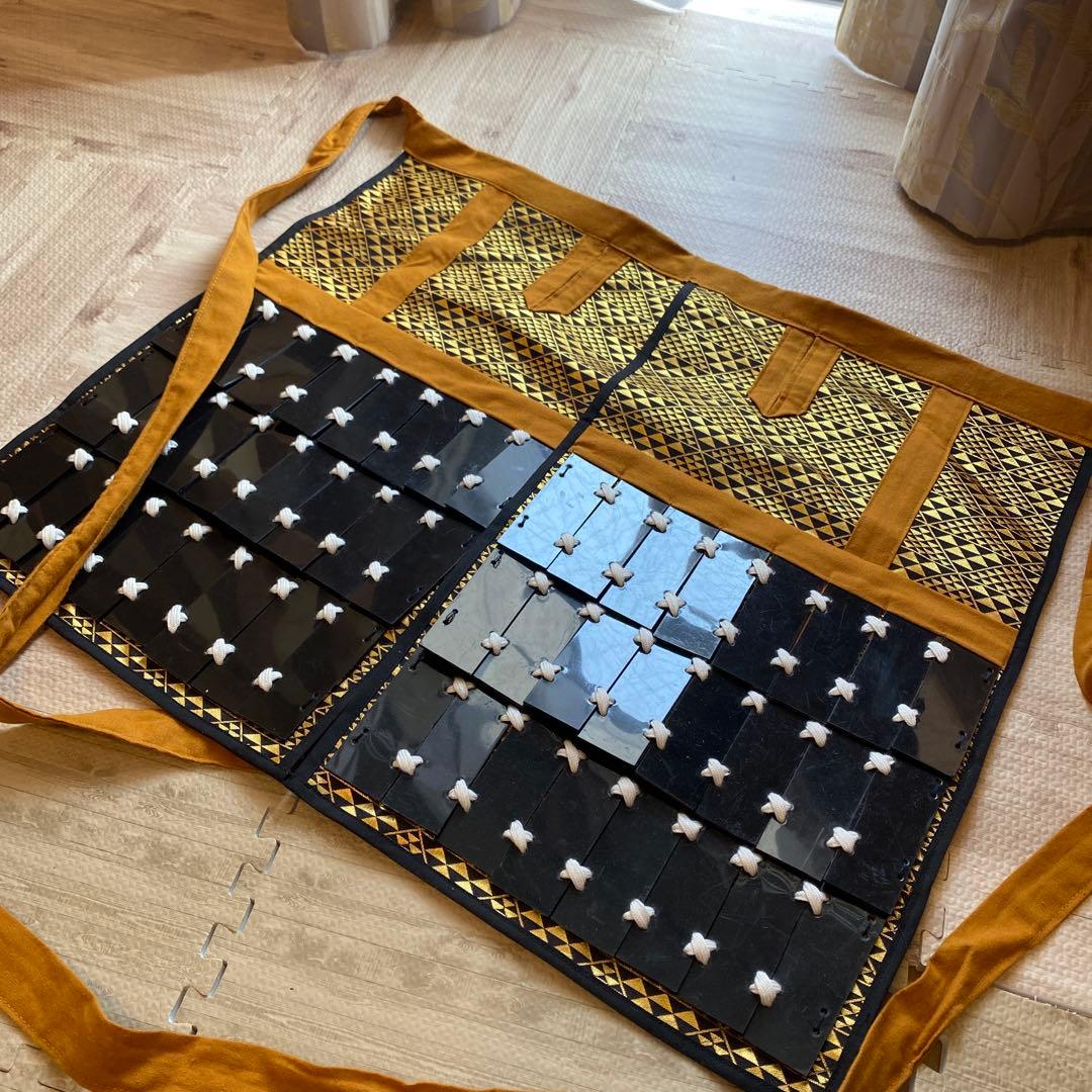 【着用可能】手作り　佩楯　武具　鎧兜　甲冑　等身大　 はいたて 樹脂製