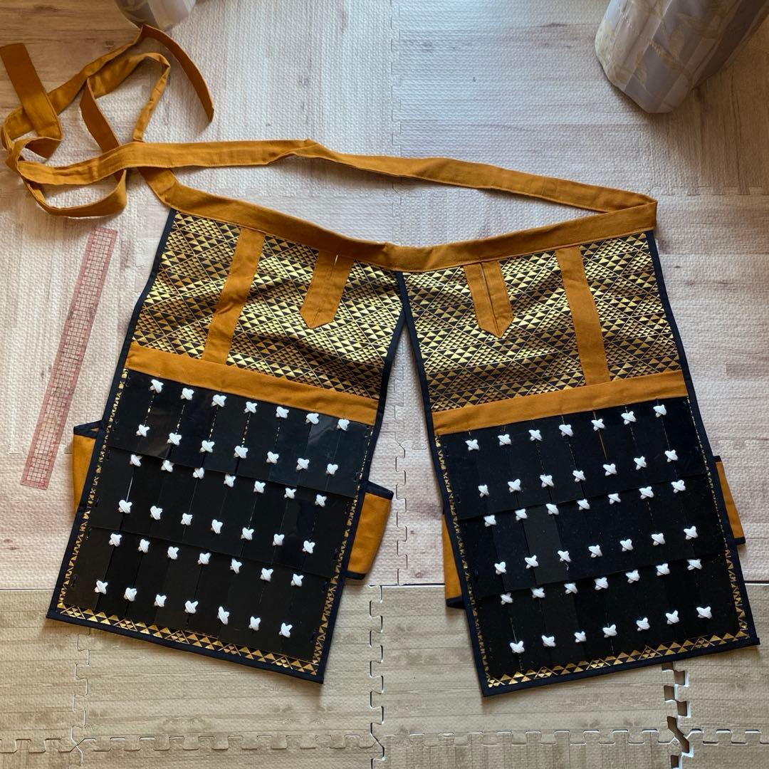 【着用可能】手作り　佩楯　武具　鎧兜　甲冑　等身大　 はいたて 樹脂製