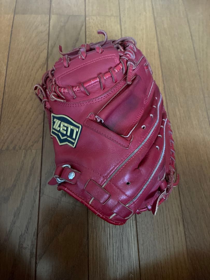 【値下げ相談可】希少!!ZETT 少年軟式キャッチャーミット 左利き