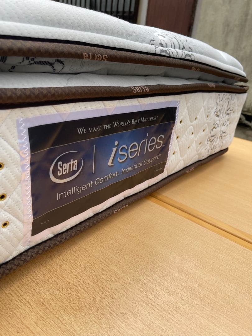 Serta iSeries セミダブルマットレス　ベッド