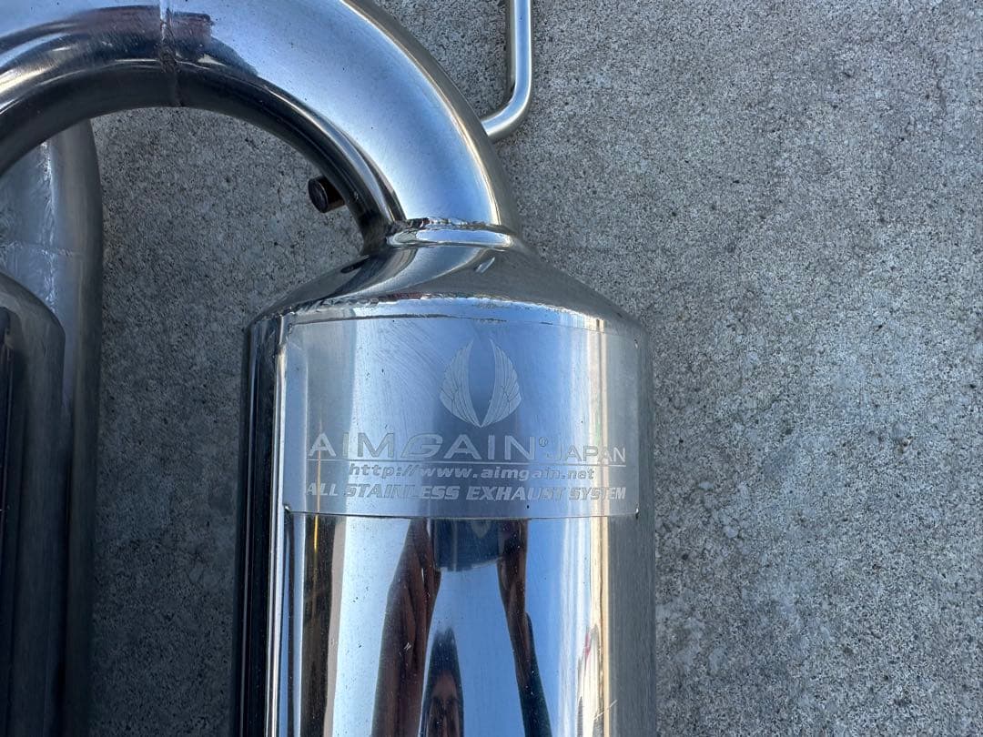 GRS200 200クラウンで使用 AIMGAIN ループマフラー