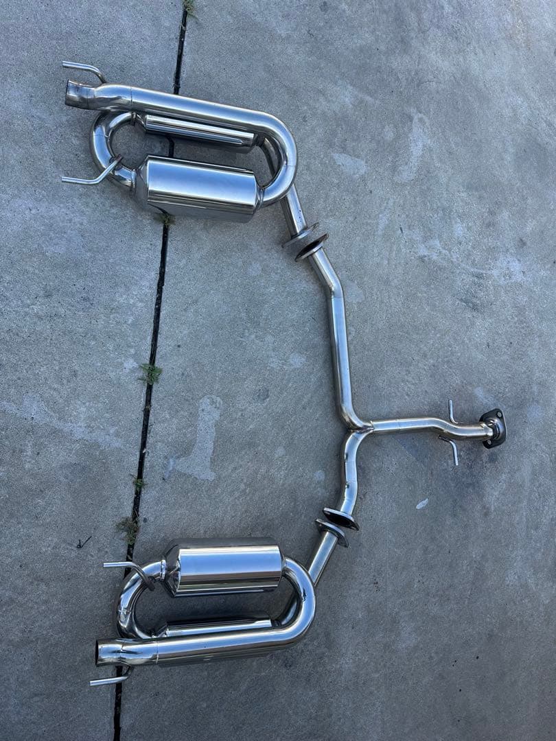 GRS200 200クラウンで使用 AIMGAIN ループマフラー