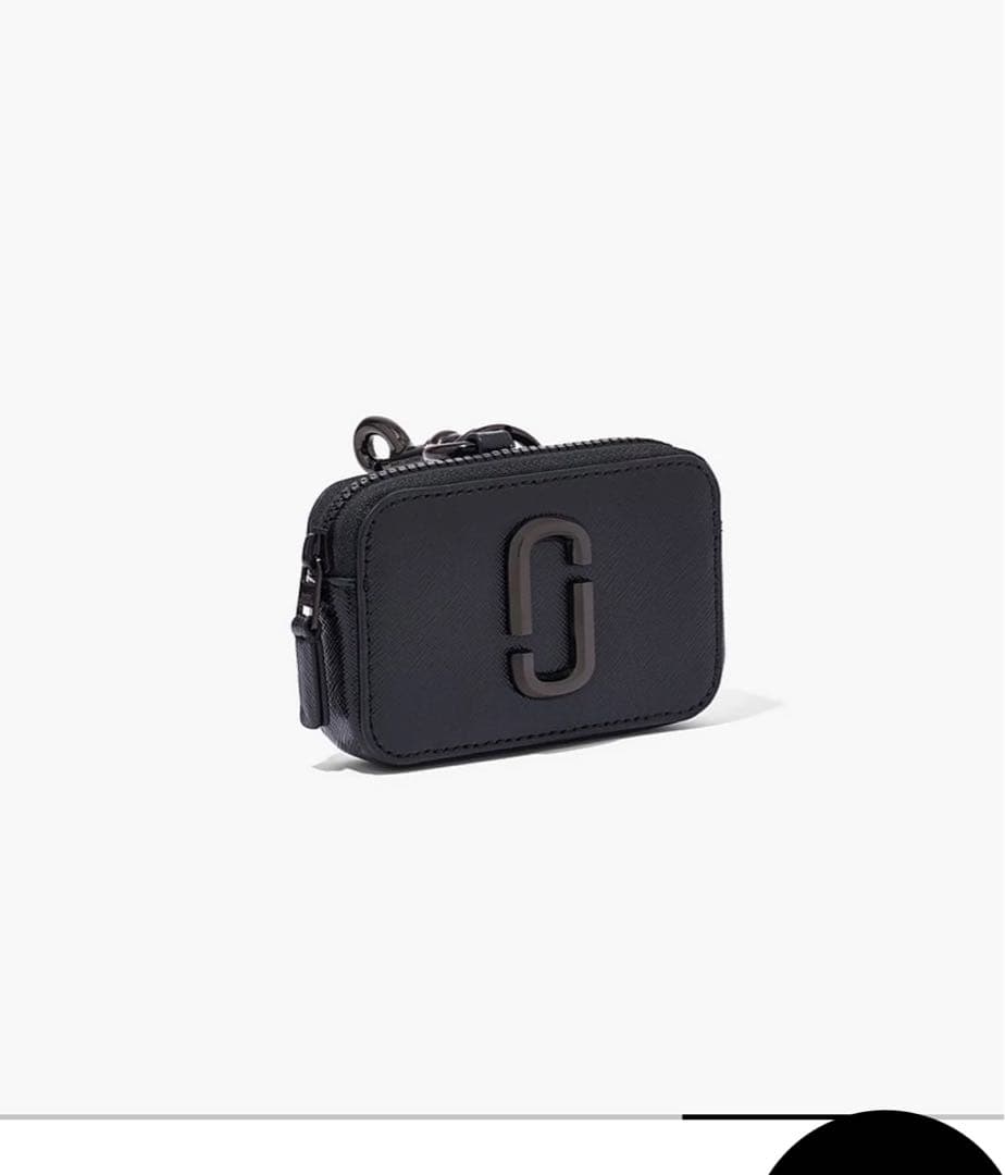 新品 MARC JACOBS ブラックキーケース