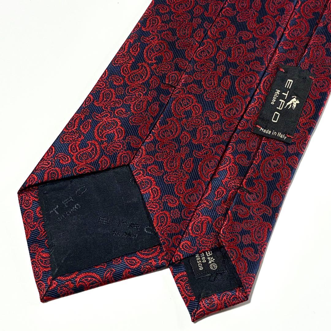 3784✨極美品✨エトロ ネクタイ ペイズリー 花柄