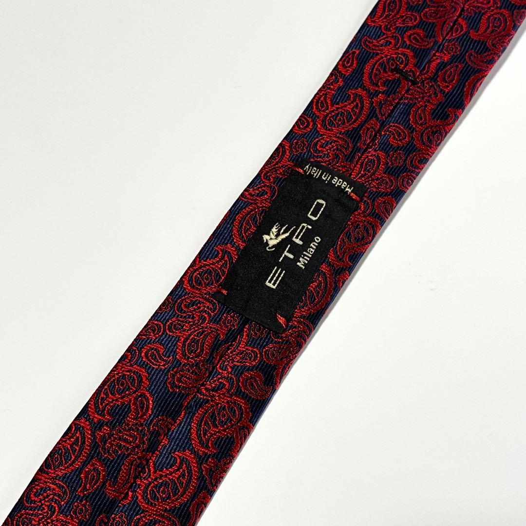 3784✨極美品✨エトロ ネクタイ ペイズリー 花柄