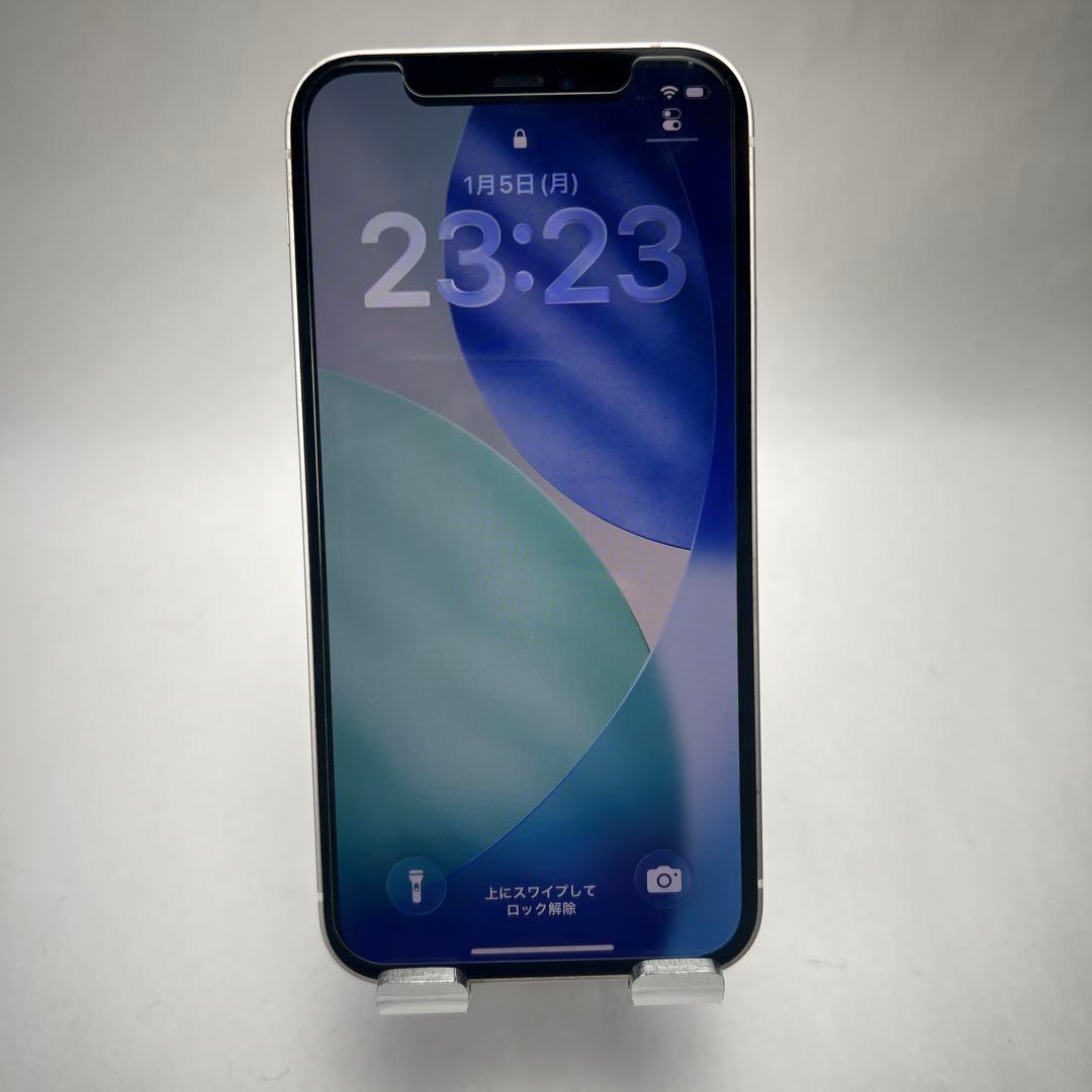 【即使用可／SIMフリー】iPhone 12 64GB 画面割れあり 動作良好