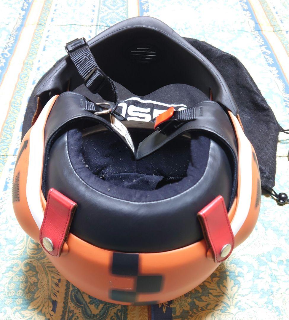 OSBE TORNADO パイロットヘルメット XLサイズ マスク付　絶版オズベ