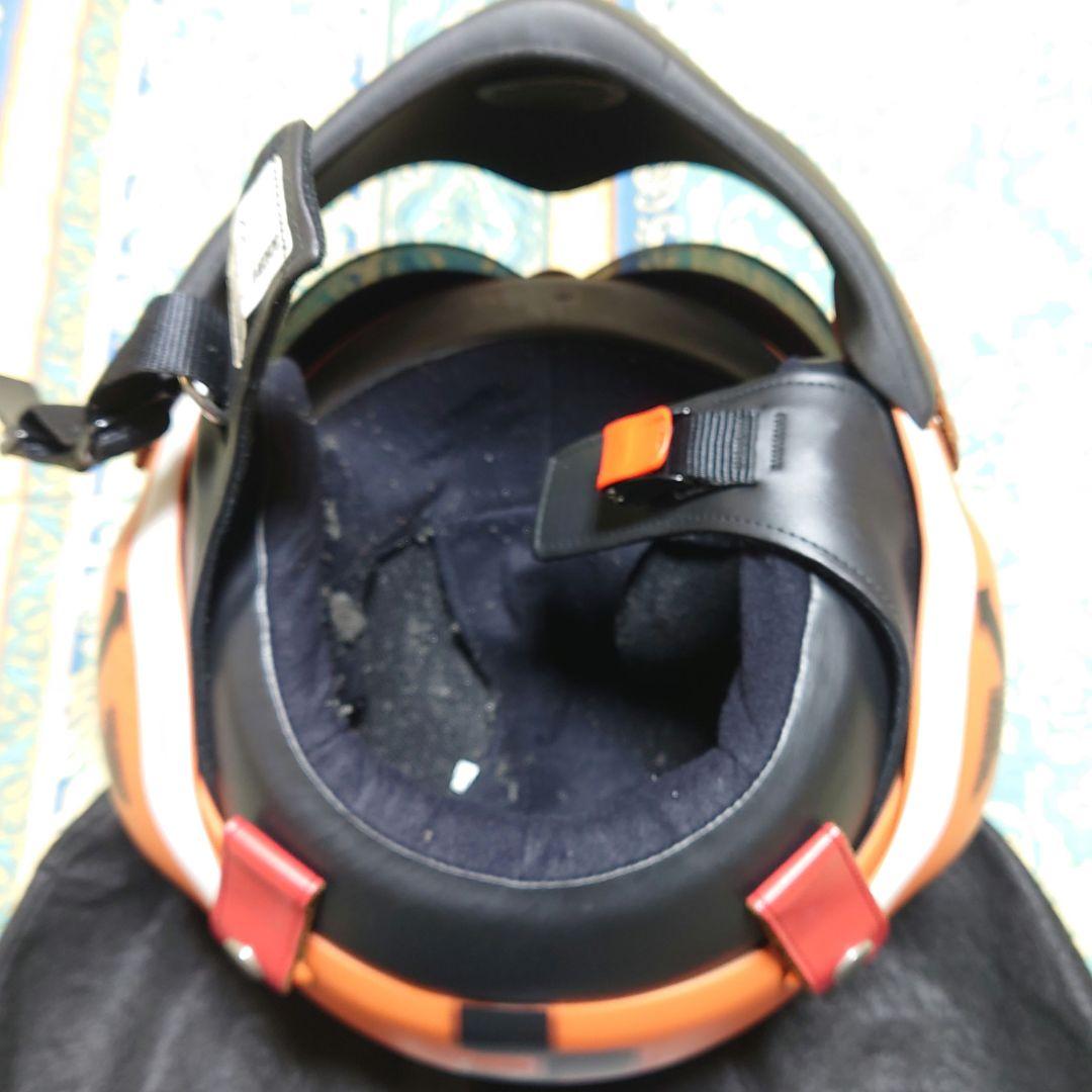 OSBE TORNADO パイロットヘルメット XLサイズ マスク付　絶版オズベ