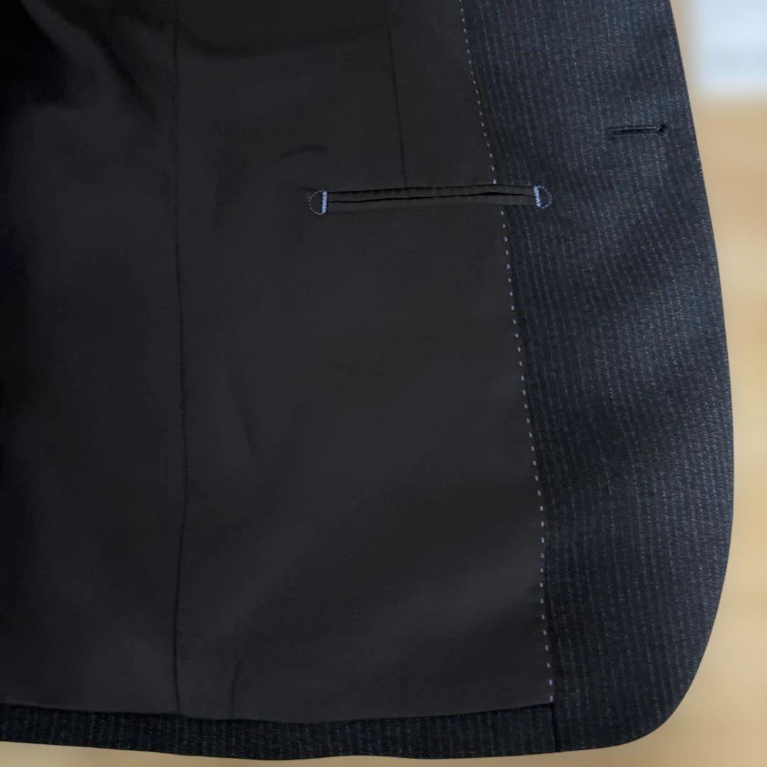 【新品】COMMECA ISM スーツ セットアップ ブラウン ストライプ M