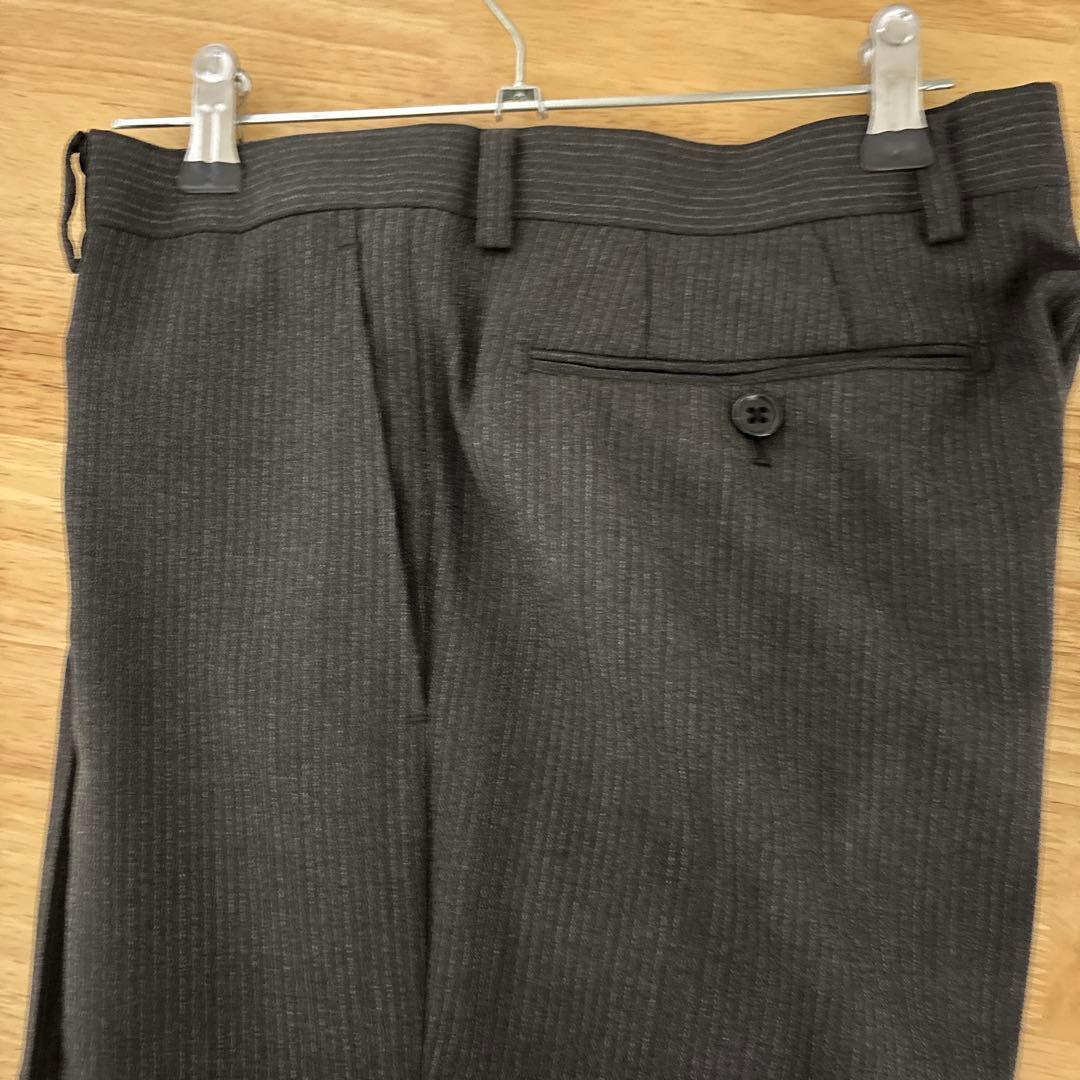 【新品】COMMECA ISM スーツ セットアップ ブラウン ストライプ M