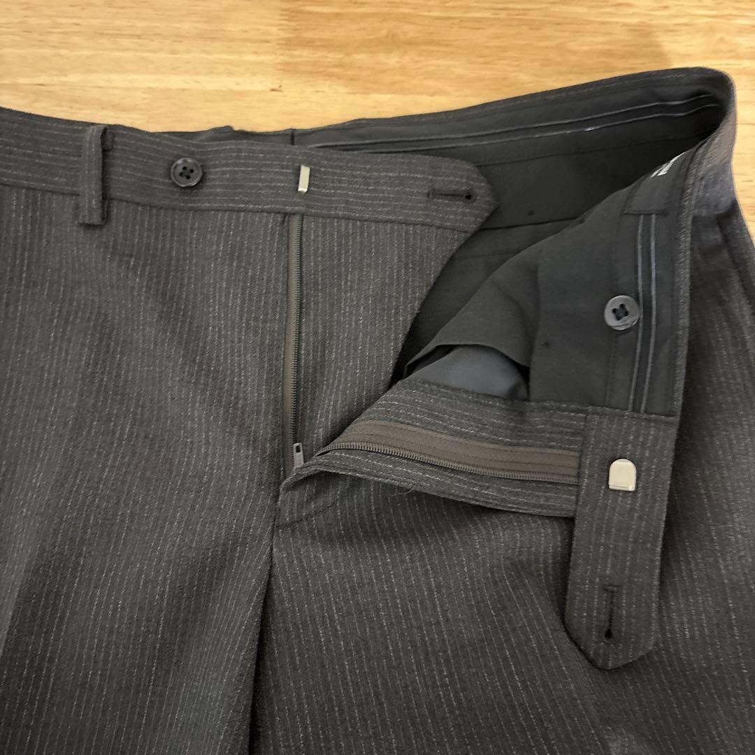 【新品】COMMECA ISM スーツ セットアップ ブラウン ストライプ M