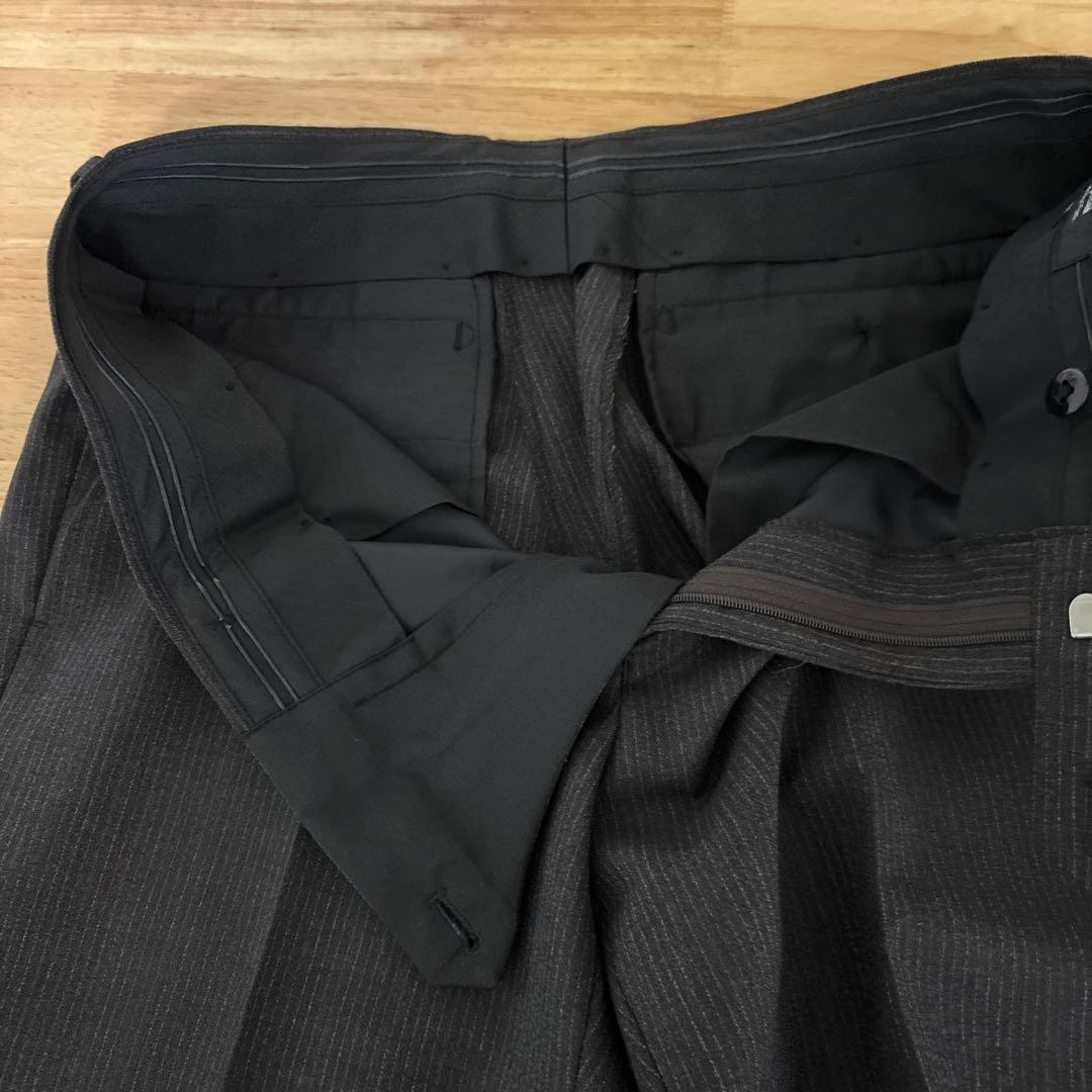 【新品】COMMECA ISM スーツ セットアップ ブラウン ストライプ M