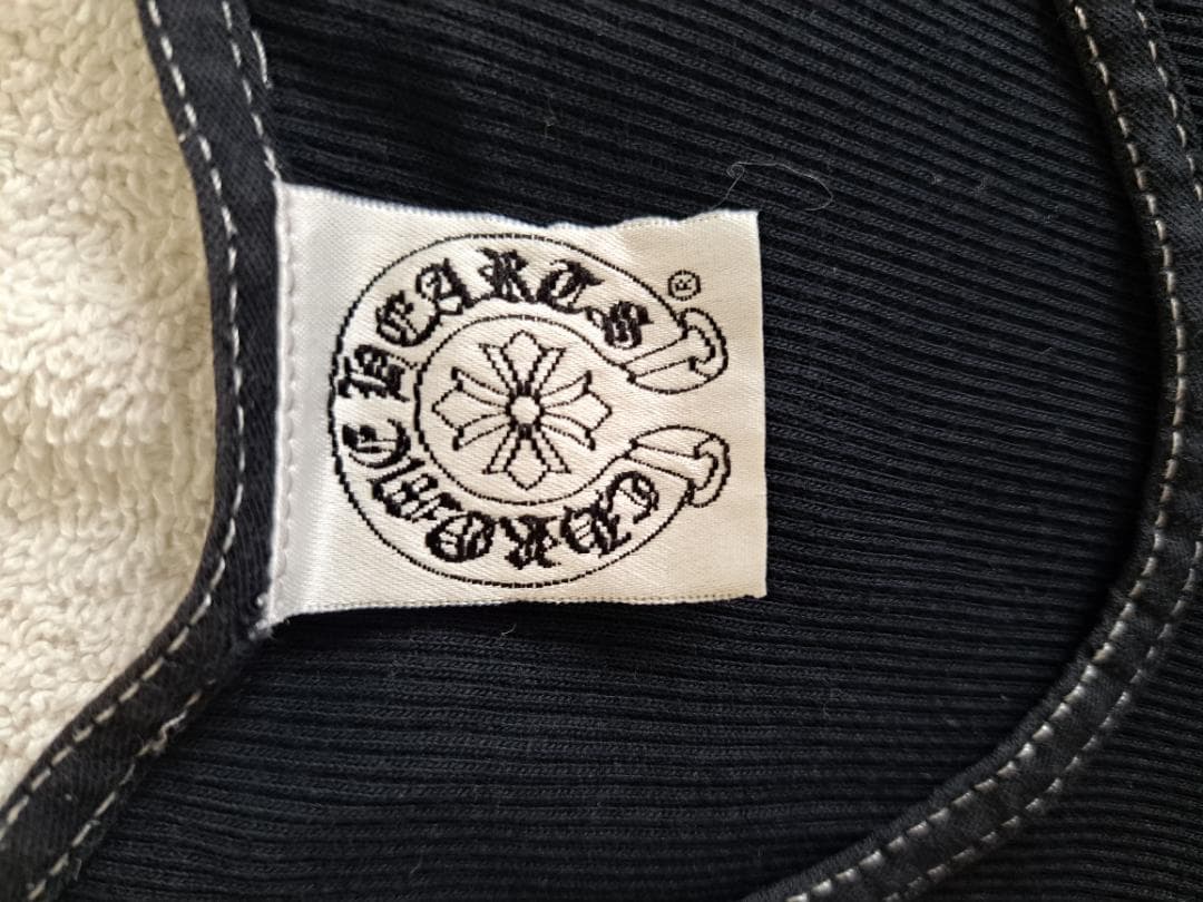 CHROME HEARTS（クロムハーツ）タンクトップ　メンズS　パリ限定