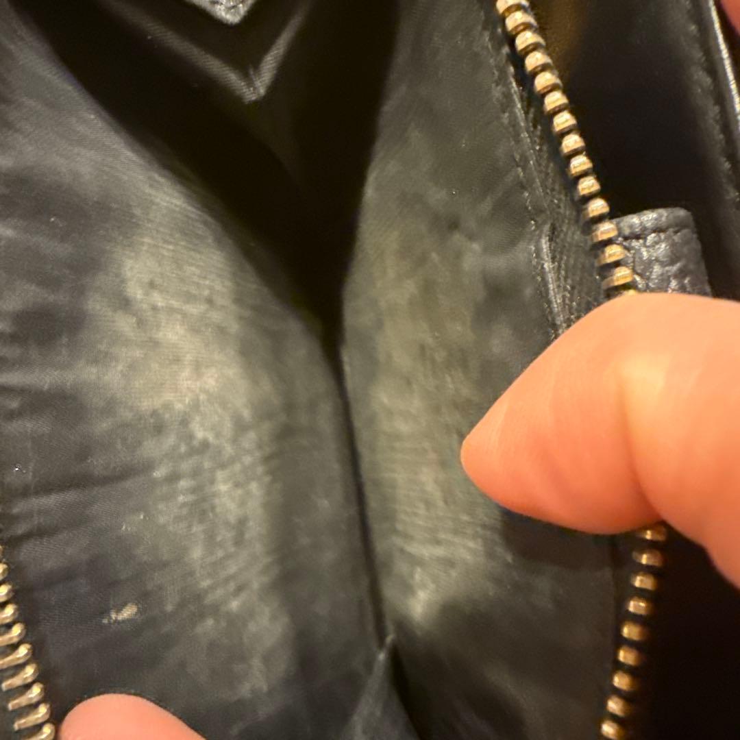 c*読様 CHANEL 二つ折り財布 ブラック キャビアスキン