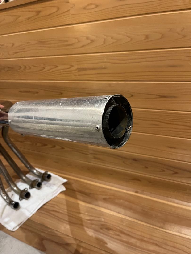 z400fxz400jマフラー4-1メッキ