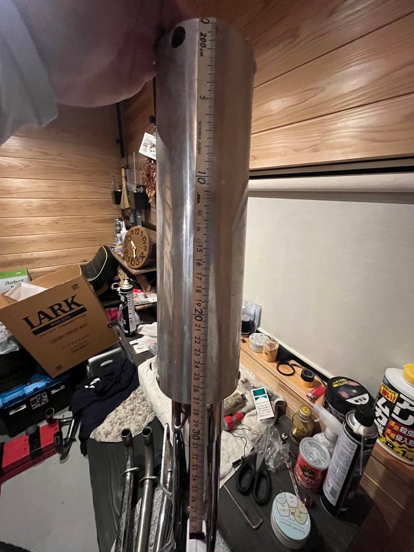 z400fxz400jマフラー4-1メッキ