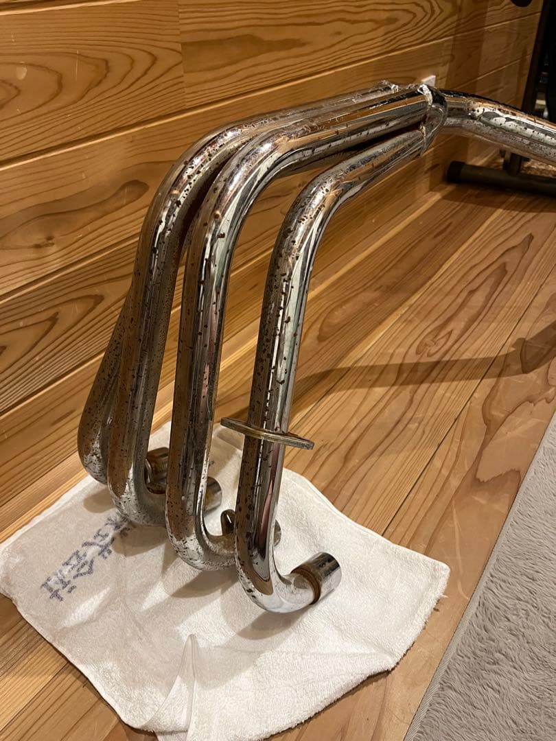 z400fxz400jマフラー4-1メッキ