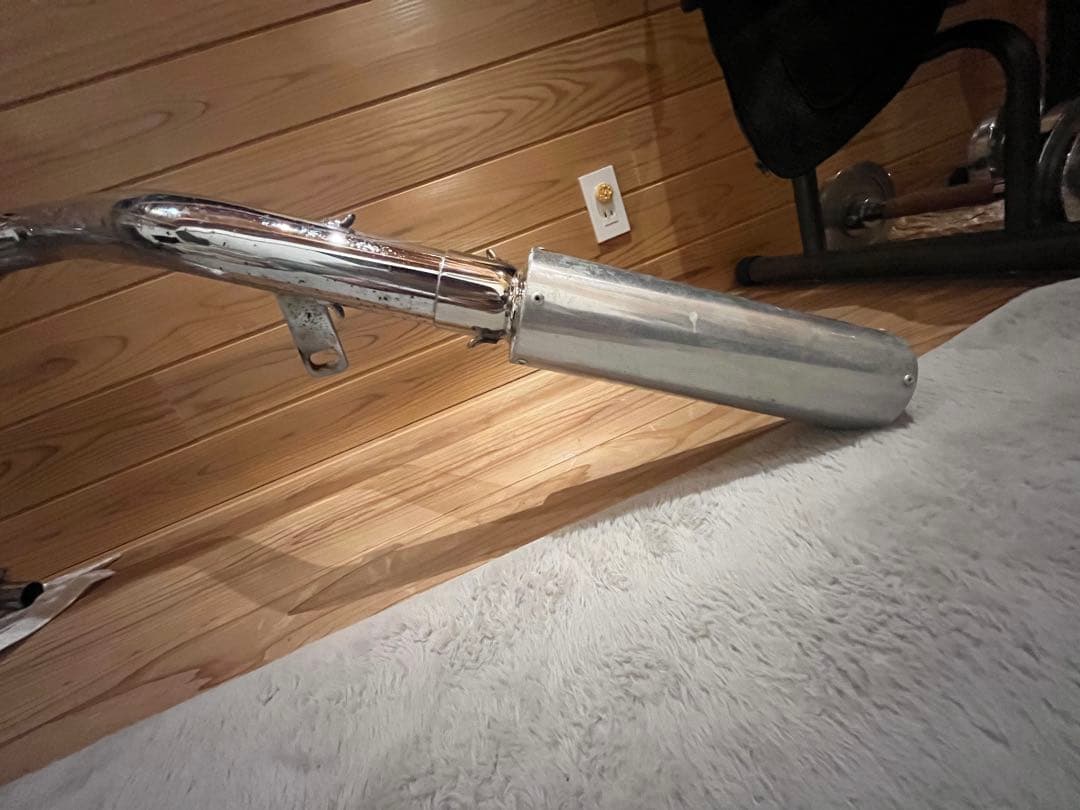 z400fxz400jマフラー4-1メッキ